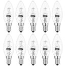 10 x Luminizer Eco Halogen Leuchtmittel C35 Kerze 42W =...