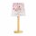 Paulmann Pauleen Cute Flower Lamp Tischleuchte Stoff & Holz mit 4W = 40W E27 LED Leuchtmittel & Schalter