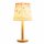Paulmann Pauleen Cute Flower Lamp Tischleuchte Stoff & Holz mit 4W = 40W E27 LED Leuchtmittel & Schalter