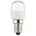 Müller-Licht LED Leuchtmittel T25 Röhre Kühlschranklampe 1W = 10W E14 klar 75lm warmweiß 2700K 120°