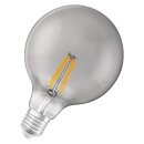 Ledvance LED Filament Smart+ Globe G125 6W = 48W E27 Rauchglas 600lm warmweiß 2700K Dimmbar App Google Alexa Apple HomeKit Bluetooth