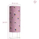 Paulmann Pauleen Kinder Tischleuchte Cute Lilac Bird Tischlampe Lila Vogel max. 20W E14 ohne Leuchtmittel mit Schalter