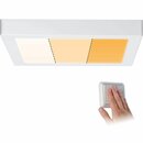 Paulmann LED Aufbau Panel 30x30cm Carpo weiß matt...