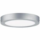 Paulmann LED Aufbau Panel Ø30cm Carpo Chrom matt WarmDim 16W 1400lm Lichtfarbe regelbar 2300K 2500K 3000K