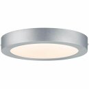 Paulmann LED Aufbau Panel Ø30cm Carpo Chrom matt WarmDim 16W 1400lm Lichtfarbe regelbar 2300K 2500K 3000K