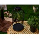 Paulmann Pauleen Sunshine Melody Solar Laterne Outdoor LED Schwarz IP44 kaltweiß mit Akku