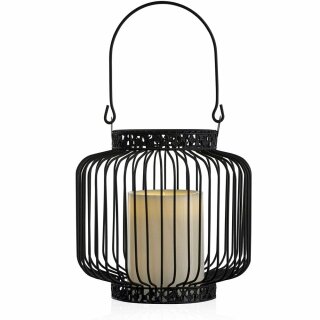 Paulmann Pauleen Lantern Passion Laterne LED Kerze warmweiß 2800K innen & außen IP44 für 2x AA Batterie