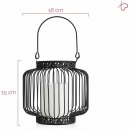Paulmann Pauleen Lantern Passion Laterne LED Kerze warmweiß 2800K innen & außen IP44 für 2x AA Batterie