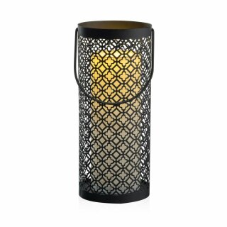 Paulmann Pauleen Lantern Lover Laterne LED Kerze warmweiß 2800K innen & außen IP44 für 2x AA Batterie