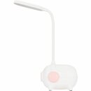 Paulmann Pauleen Akku Schreibtischleuchte Sweet Little Pig Weiß Rosa 5W USB dimmbar CCT 2700K - 6500K