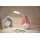 Paulmann Pauleen Akku Schreibtischleuchte Sweet Little Pig Weiß Rosa 5W USB dimmbar CCT 2700K - 6500K