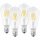 4 x Ledvance LED Filament Smart+ ST64 Edison 6W = 60W E27 klar 810lm warmweiß 2700K Dimmbar App Google Alexa Apple HomeKit Bluetooth