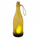 Eglo LED Glas Solarflasche 25cm lang 0,06W Gelb...