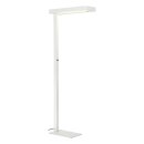 SLV LED Stehleuchte Worklight PLUS FL Weiß Up & Down 48W 5400lm Neutralweiß 4000K 110° UGR<19 dimmbar + Bewegungssensor