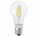 4 x Ledvance LED Smart+ Filament Birne 5,5W = 50W E27 klar warmweiß 2700K dimmbar Google Alexa & Apple Bluetooth