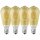 4 x Ledvance LED Filament Smart+ Edison ST64 5,5W = 45W E27 Gold 600lm extra warmweiß 2500K Dimmbar App Google Bluetooth