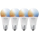 4 x Ledvance LED Smart+ Birne 8,5W = 60W E27 matt 806lm...