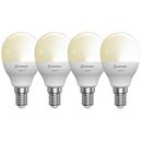 4 x Ledvance LED Smart+ Tropfen 5W = 40W E14 matt 470lm...