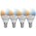 4 x Ledvance LED Smart+ Tropfen 5W = 40W E14 matt 470lm Tunable White CCT 2700K-6500K Dimmbar App Google Bluetooth