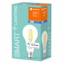 4 x Ledvance LED Filament Smart+ Birne 6W = 60W B22d klar 806lm warmweiß 2700K Dimmbar App Google Alexa Apple HomeKit Bluetooth