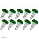 10 x Osram Reflektor Glühbirne Spot Color Grün R50 40W 40 Watt Glühlampe E14