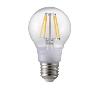 Nordlux LED Filament Leuchtmittel Birnenform 7W = 60W E27 klar 806lm warmweiß 2700K Twilight Lichtsensor
