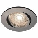 5 x Nordlux LED Einbaustrahler Octans Nickel schwenkbar 5...