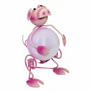 Eglo LED Solarleuchte Rosa Schwein Ferkel Gartendeko Metall Figur