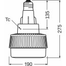 Osram LED Leuchtmittel HQL Highbay 250 Lampe 95W E40 13.000lm 840 Neutralweiß 4000K 115°