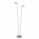 Brilliant LED Stehleuchte Double Shine I Eisen 138cm hoch...