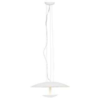 Brilliant Vulcano Design Pendelleuchte weiß max. 4 x 33W G9 ohne Leuchtmittel indirektes Licht kürzbar