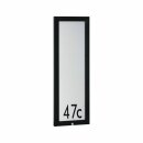 Paulmann LED Board Sensor Hausnummerleuchte Panel 30x90cm IP44 19W 1800lm warmweiß Bewegungsmelder