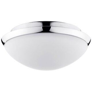 Paulmann LED Deckenleuchte Polar IP44 Chrom Opal rund Ø30cm Badlampe 14W 860lm Warmweiß 3000K Bewegungsmelder