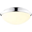 Paulmann LED Deckenleuchte Polar IP44 Chrom Opal rund Ø30cm Badlampe 14W 860lm Warmweiß 3000K Bewegungsmelder