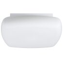 Paulmann Deckenleuchte WallCeiling Cubicco Weiß Opalglas 2x18W G24d2 Energiesparlampe Warmweiß 2700K