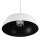 Helestra Alexandria Pendelleuchte weiß schwarz matt rund Ø50cm 7 x 20W G4 matt Halogen warmweiß dimmbar