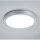 Paulmann LED Deckenleuchte WallCeiling Serra rund Ø30cm IP44 Silber 35W 2700lm Neutralweiß 4000K DIMMBAR