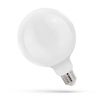 Spectrum LED Filament Leuchtmittel G125 Globe 11W E27 opal 1300lm 840 Neutralweiß 4000K