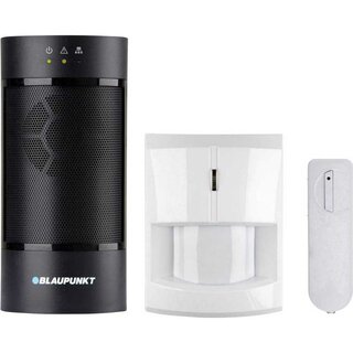 Blaupunkt Smart Home IP-Funk Alarmanlage Alarmzentrale Starterset Q3000 mit Bewegungsmelder & Sensor Zigbee