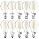 10 x Radium LED Filament Leuchtmittel Tropfen 6,5W = 60W...