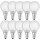 10 x Radium LED Filament Leuchtmittel Tropfen 6,5W = 60W E14 matt 806lm warmweiß 2700K