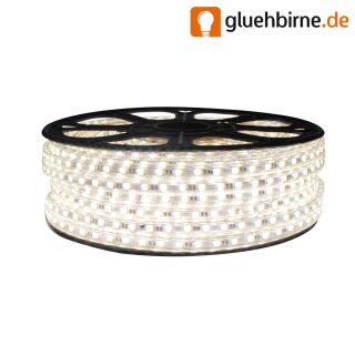 1m LED Lichtschlauch / LED Strip 5050 SMD kaltweiss direkt an 230V