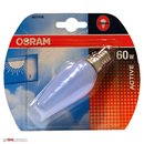 OSRAM Glühbirne Kerze ACTIVE 40W & 60W E14 Tageslicht Glühlampe 60 Watt