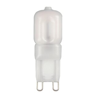 LED Leuchtmittel Stiftsockel 2,5W = 19W G9 matt 180lm warmweiß 2700K 200°