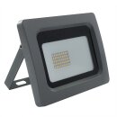 LED SMD Fluter Außenstrahler Grau IP65 30W 2400lm...