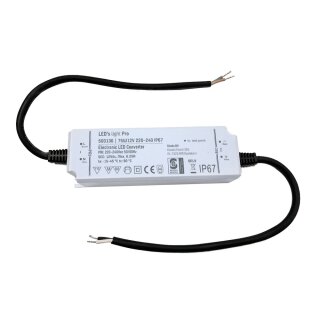 Vorschaltgerät IP67 12V 1-75W für LED-Stripes - Leuchtmittelcenter