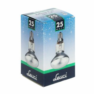 Leuci Reflektor Glühbirne R50 25W E14 matt Glühlampe 25 Watt warmweiß dimmbar