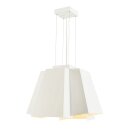 SLV LED Pendelleuchte SOBERBIA 53 Weiß eckig 40W...