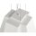 SLV LED Pendelleuchte SOBERBIA 31 Weiß eckig 26W 2000lm warmweiß 2700K Dimmbar