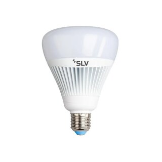 SLV LED Smart Leuchtmittel Play WiZ G110 21W E27 matt 1550lm RGBW 2200-6500K Dimmbar App Alexa Google WLAN